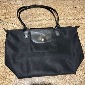 Longchamp Le Pliage Neo Tote in Black
